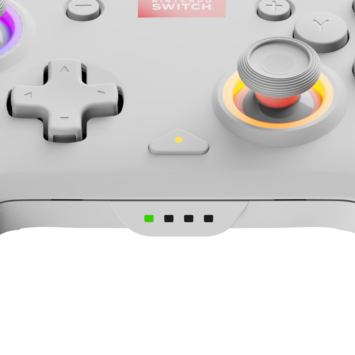 PDP Afterglow Wave Wireless Controller - White - Nintendo Switch