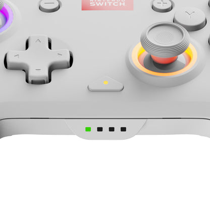 PDP Afterglow Wave Wireless Controller - White - Nintendo Switch