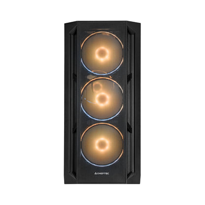 Chieftec PC Case GA-01B-L-OP APEX LUMO Midi Tower Black