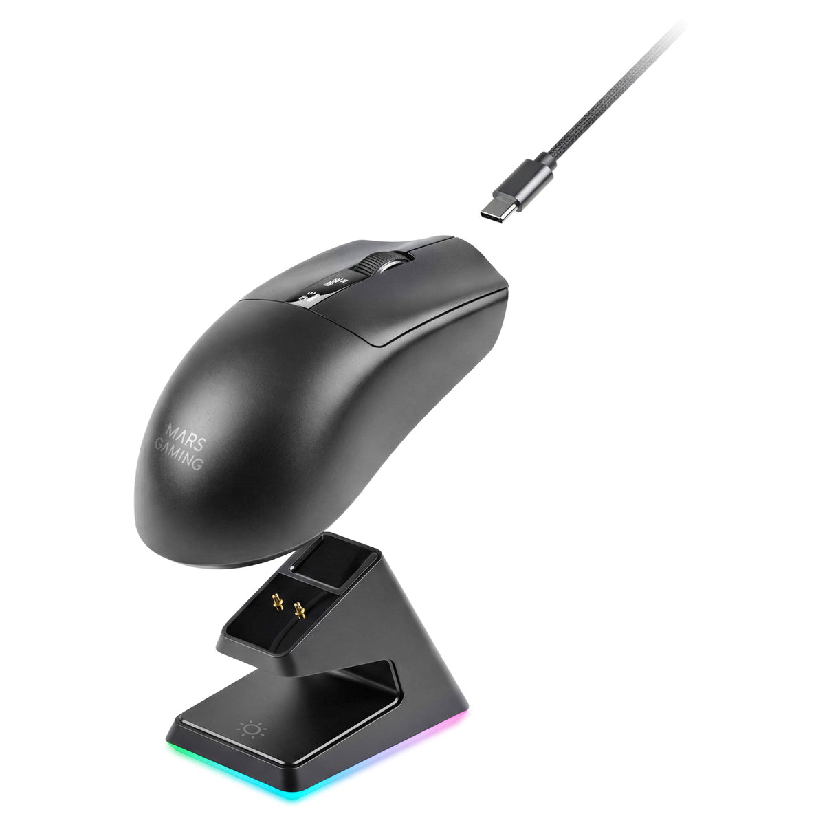 Mars Gaming MMWELITE mouse Right-hand Bluetooth Optical 20000 DPI