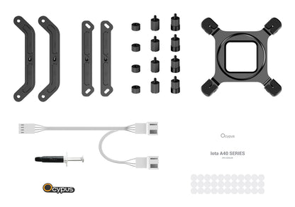 Ocypus Iota A40 Dual Fan (white, 120 mm)