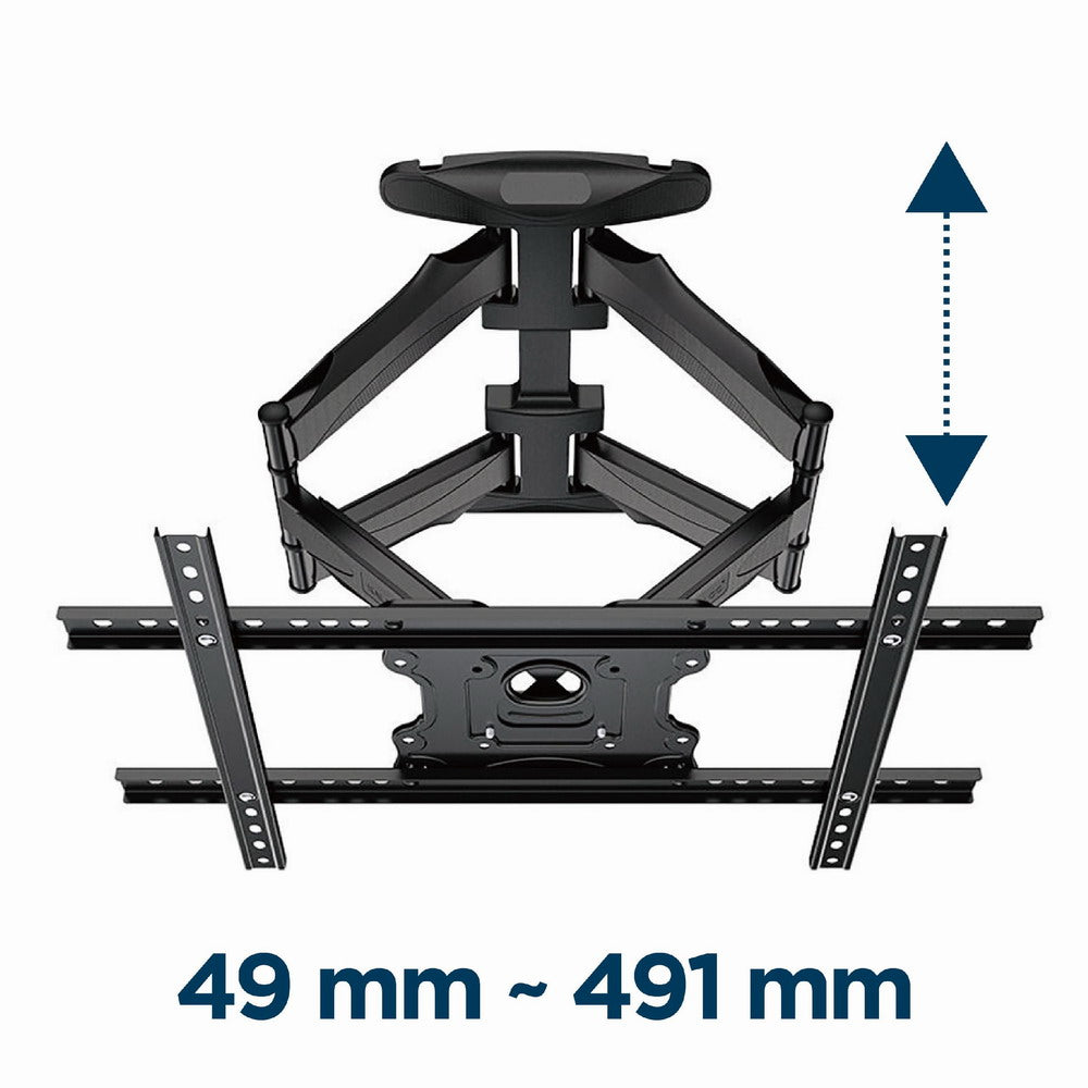 Gembird WM-75ST-01 TV mount/stand 190.5 cm (75") Black