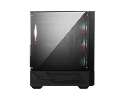 MSI MAG Forge 112R Midi Tower Black, Transparent