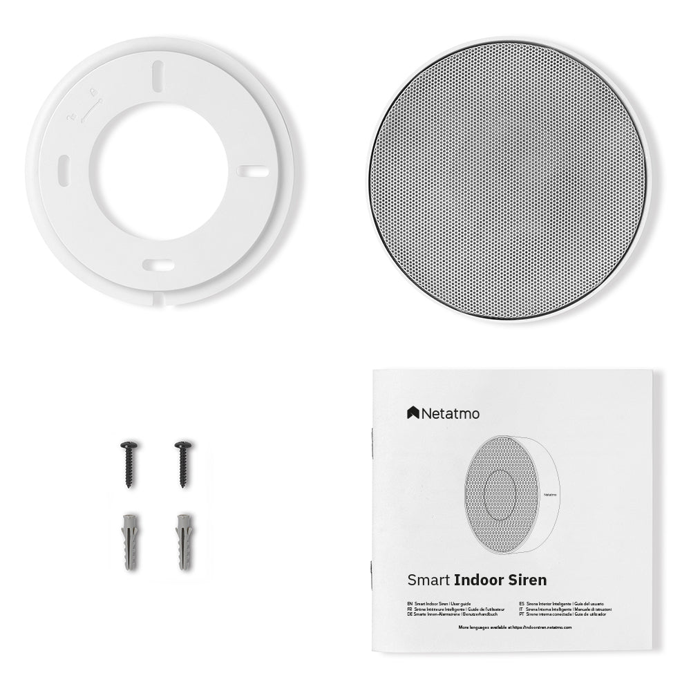 NETATMO Smart Home Alarm NIS, Siren, White