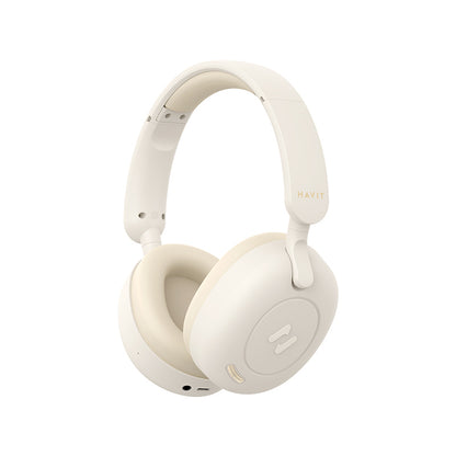 Havit H655BT - Ασύρματα ακουστικά Bluetooth, μπεζ