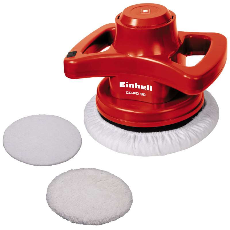 Einhell Auto Πολιερμηχανή CC-PO 90 (Κόκκινη, 90 Watt)
