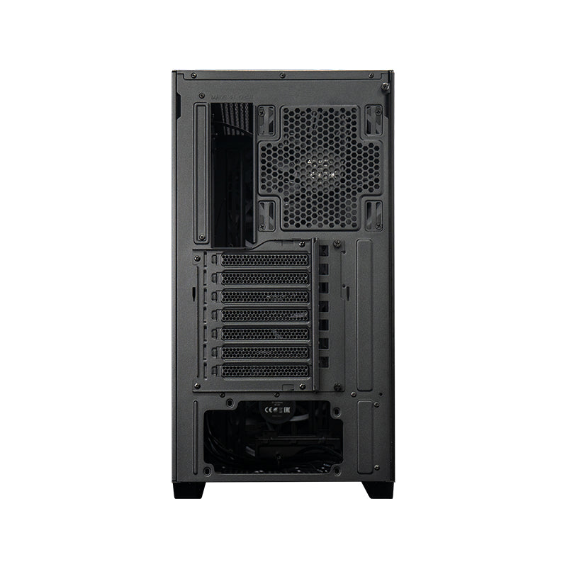 Chieftec Midi Tower GS-03B-BLK-OP, Schwarz Black