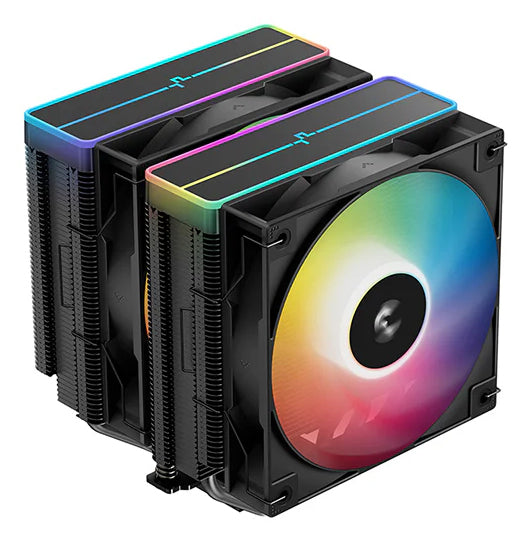 DeepCool AG620 BK ARGB V2 Chipset / Motherboard Air Cooler, 120mm, Black, 1 pc