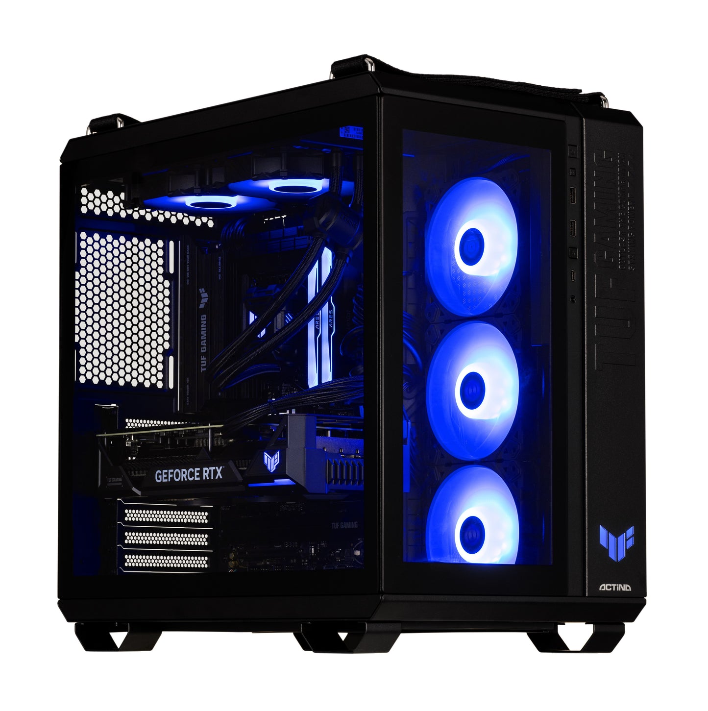Actina 5901443411840 PC AMD Ryzen™ 7 7800X3D 32 GB DDR5-SDRAM 2 TB SSD NVIDIA GeForce RTX 5090 Midi Tower Black