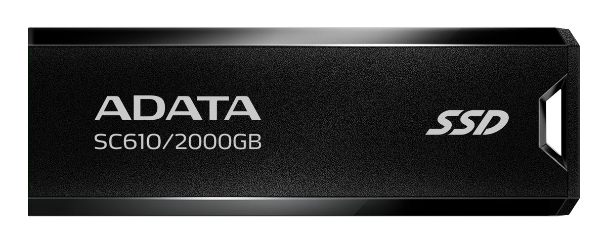ADATA SC610 εξωτερικός αποθηκευτικός δίσκος USB 2 TB USB Τύπος-A 3.2 Γενιά 2 (3.1 Γενιά 2) Μαύρο