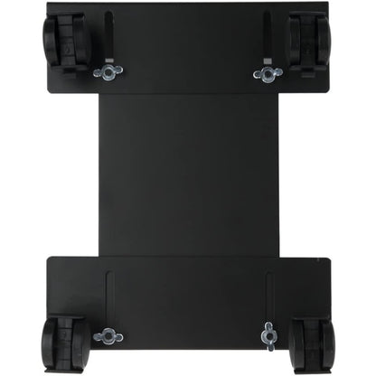 Techly PC Trolley with Casters, Metal, Black