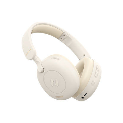 Havit H655BT - Ασύρματα ακουστικά Bluetooth, μπεζ