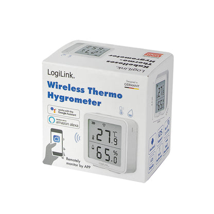 Logilink Wi-Fi Smart Thermo-Hygrometer, Tuya kompatibel