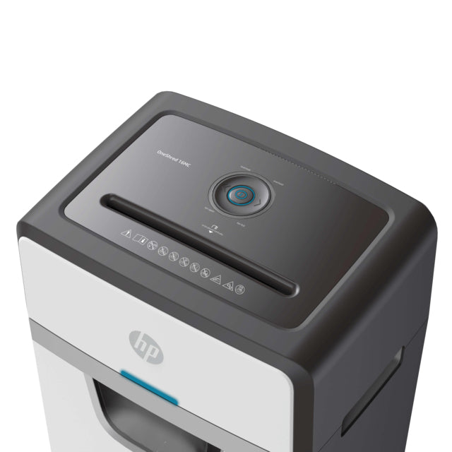 Καταστροφέας Εγγράφων HP ONESHRED 16MC, μικροκοπή, κλάση P-5, χωρητικότητα 16 καρτών, κάδος 30 λίτρα, ανοιχτό γκρι