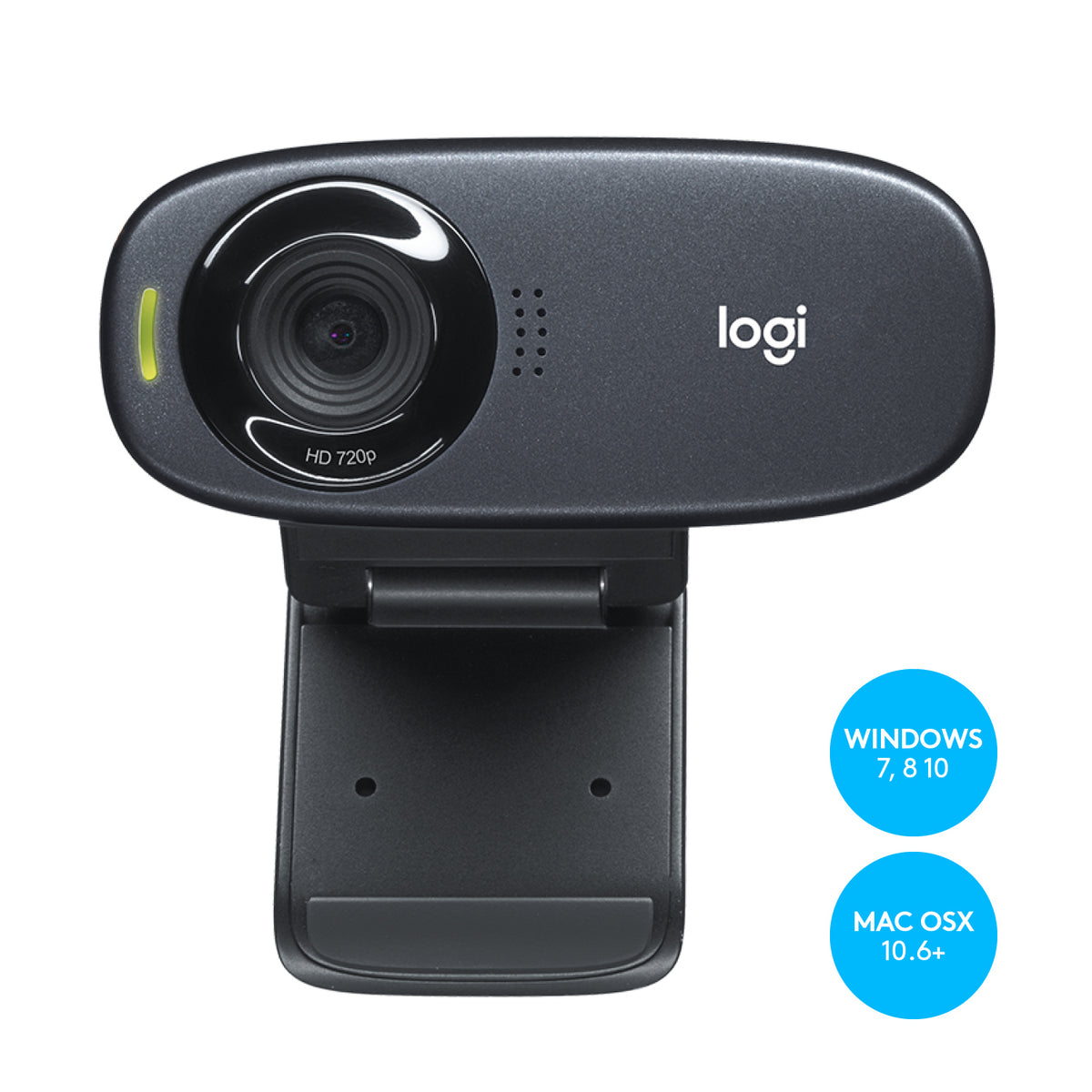 Logitech HD-Webcam C310 black retail