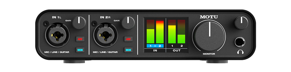 MOTU M2 – Audio interface