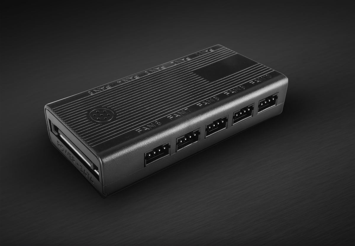Σύστημα Ψύξης Υπολογιστή Mars Gaming MFSI4KIT με Ανεμιστήρα Κουτιού 12εκ Μαύρο