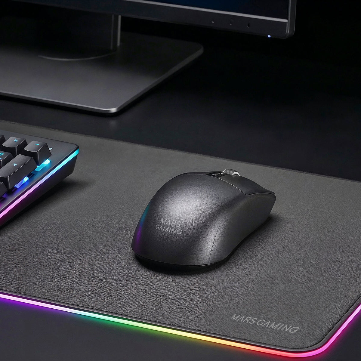 Mars Gaming MMWELITE mouse Right-hand Bluetooth Optical 20000 DPI