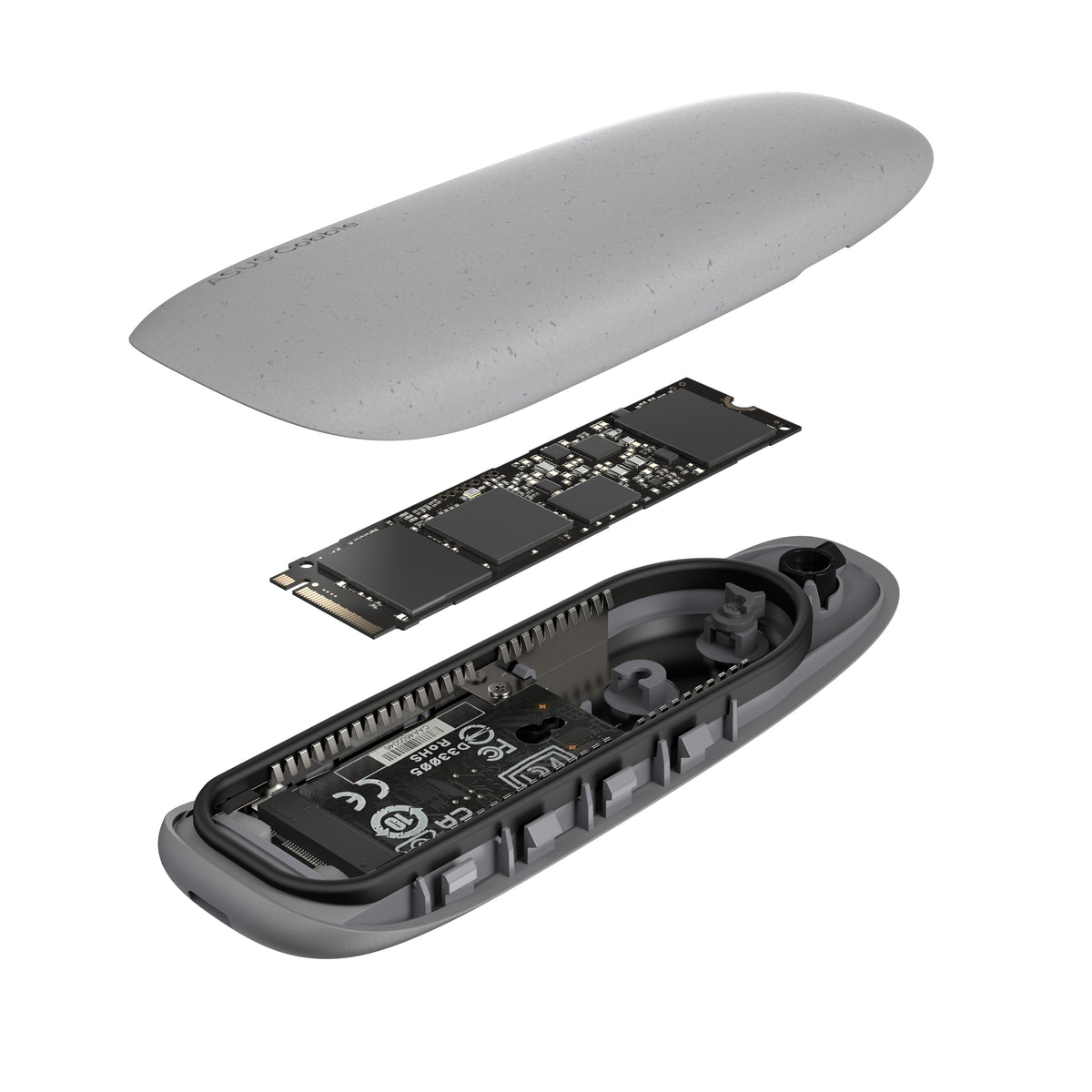 Asus Geh COBBLE GRAY Speichergehäuse