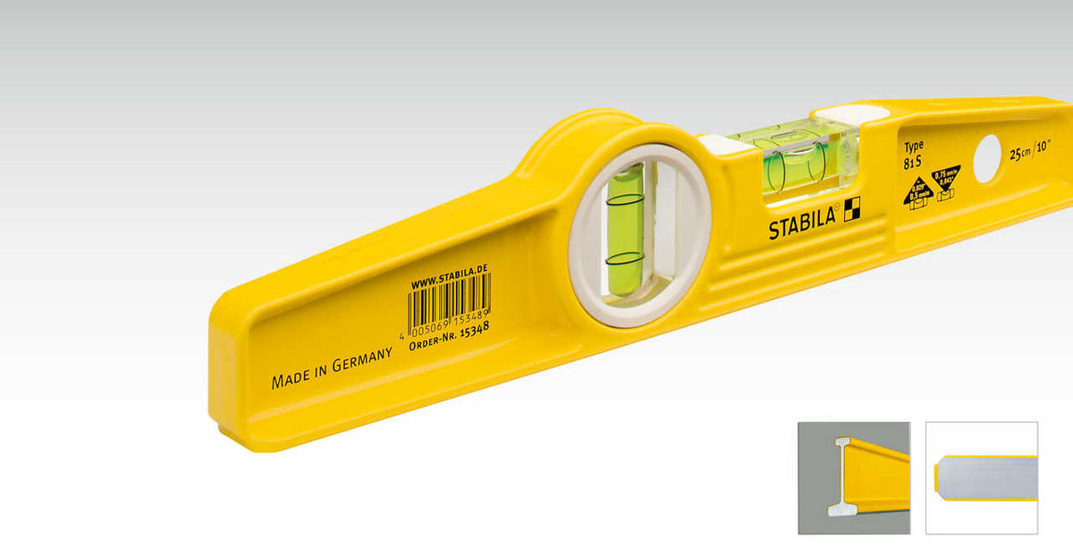 STABILA Type 81 S Torpedo, 25 cm Spirit Level