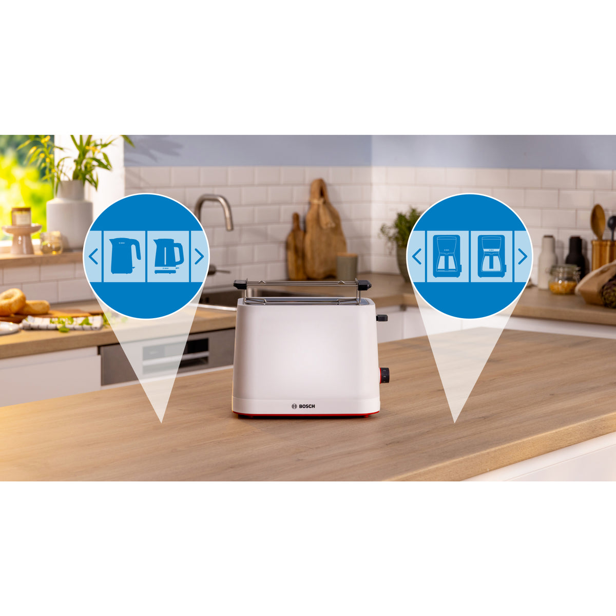 Φρυγανιέρα My Moment BOSCH TAT3M121 (λευκή)