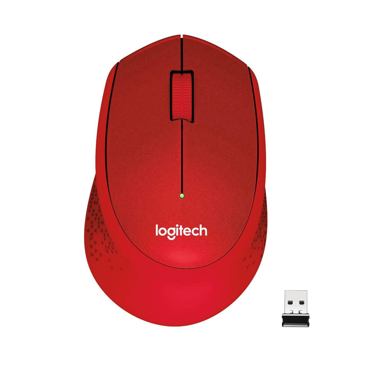 Logitech M330 Silent Plus — Red