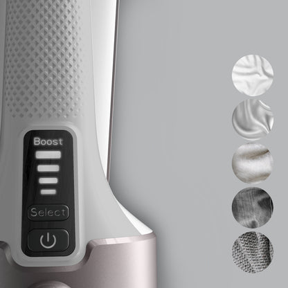 Tefal Pure Force DT8765E0 Handheld Garment Steamer, 0.18 L, 1800 W, Black/Cinnamon