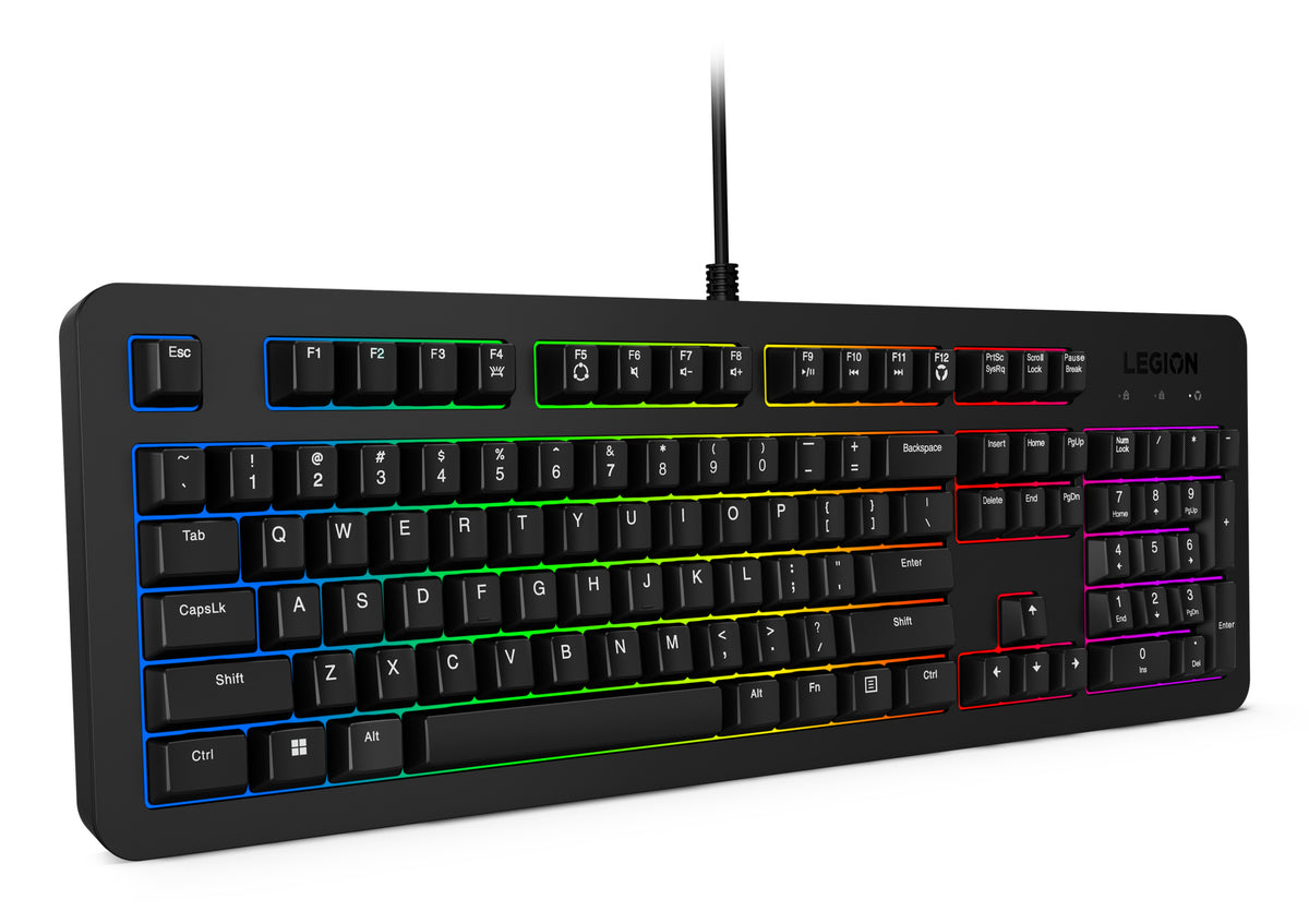 Lenovo K310 Gaming USB Keyboard — US English, Black