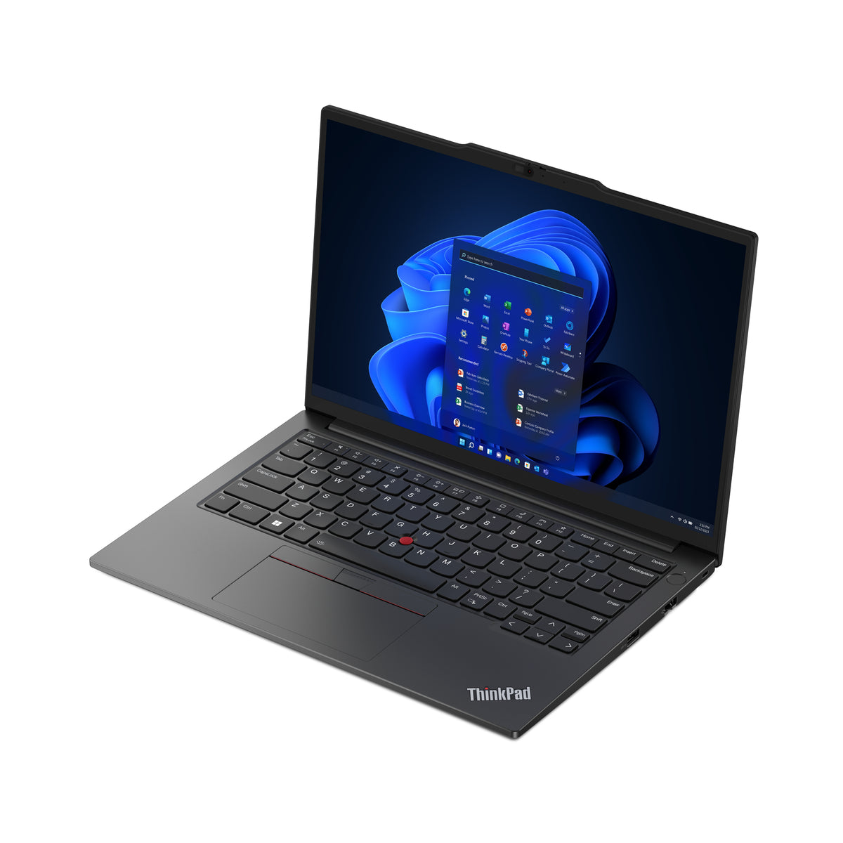 Lenovo ThinkPad E14 Gen 5 (Intel) Intel® Core™ i7 i7-1355U Laptop 35.6 cm (14") Touchscreen WUXGA 16 GB DDR4-SDRAM 512 GB SSD Wi-Fi 6 (802.11ax) Windows 11 Pro US English Graphite, Black New Repack/Repacked