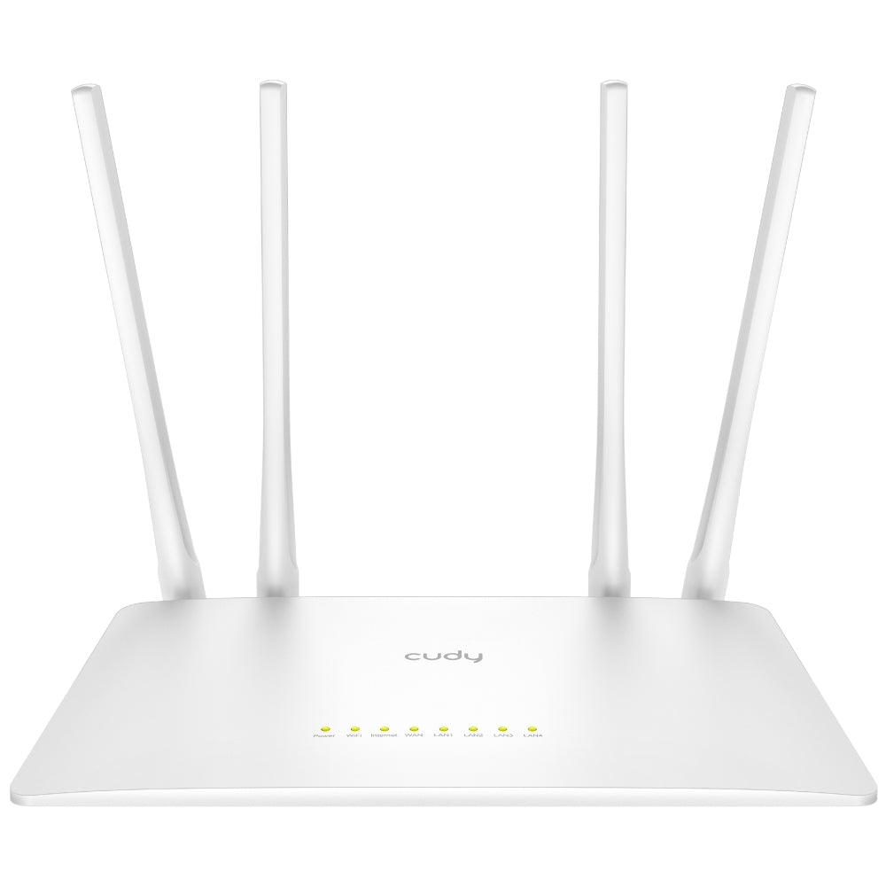 Cudy WR1200 Wireless Router Fast Ethernet Dual-band (2.4 GHz / 5 GHz) White