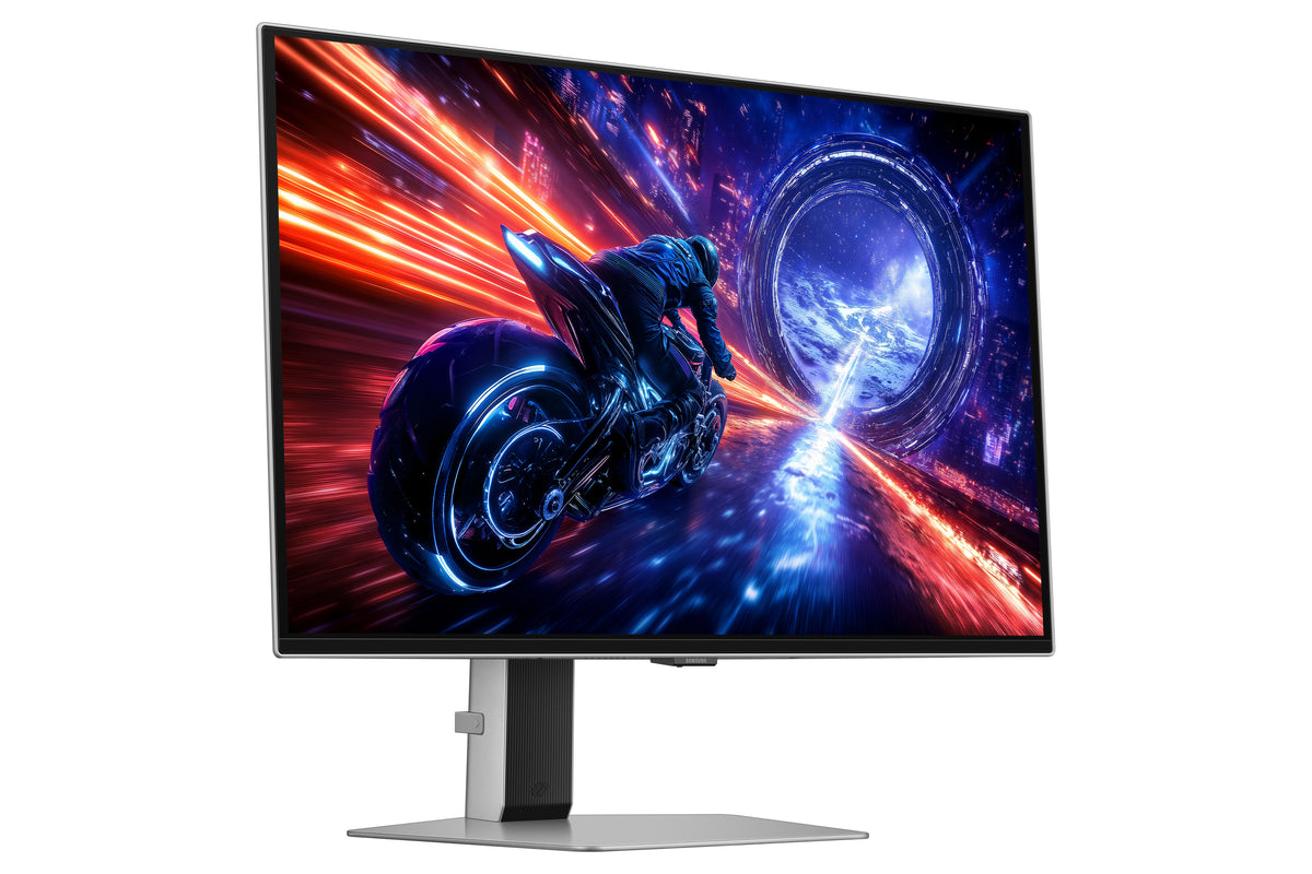 Samsung G60SF computer monitor 68.6 cm (27") 2560 x 1440 pixels Quad HD OLED Silver