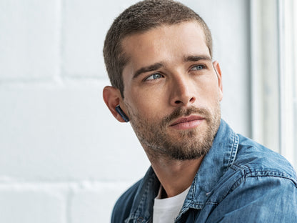 JVC HA-A3TBU Wireless In-Ear Earbuds, Black