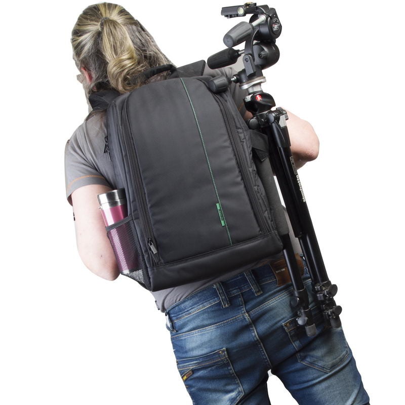 Rivacase 7490 Green Mantis Camera Backpack - Black