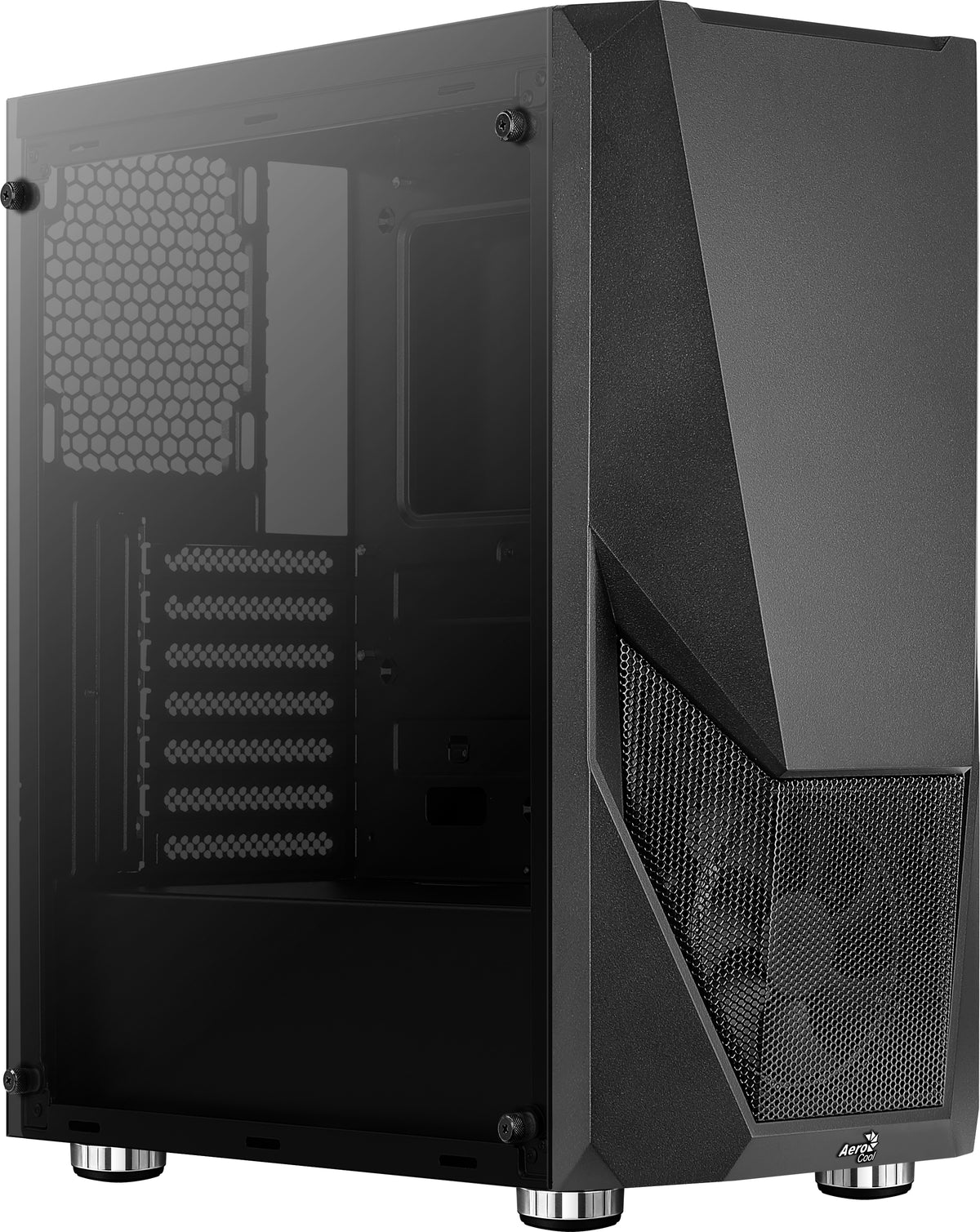 Aerocool PGS Zauron FRGB-G-BK-V1 Black PC Case