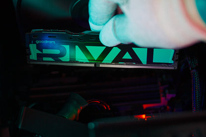 Goodram *DDR4 Rival Radiant 16GB (2* 8)/3200 CL16 Green memory module 2 x 8 GB 3200 MT/s 288-pin DIMM