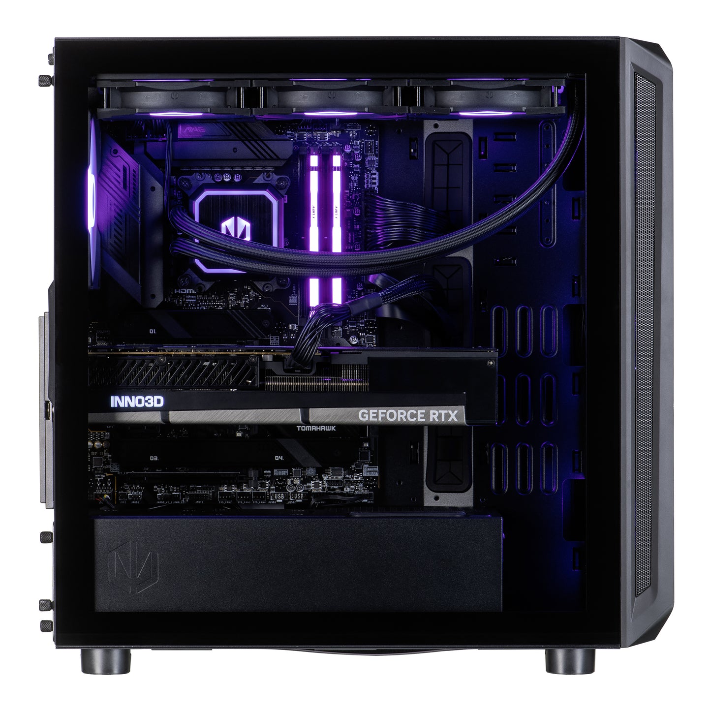 Actina 5901443411888 PC AMD Ryzen™ 7 7800X3D 32 GB DDR5-SDRAM 2 TB SSD NVIDIA GeForce RTX 5080 Midi Tower Black