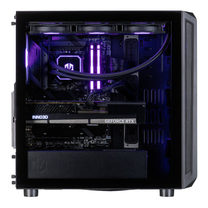 Actina 5901443411888 PC AMD Ryzen™ 7 7800X3D 32 GB DDR5-SDRAM 2 TB SSD NVIDIA GeForce RTX 5080 Midi Tower Black