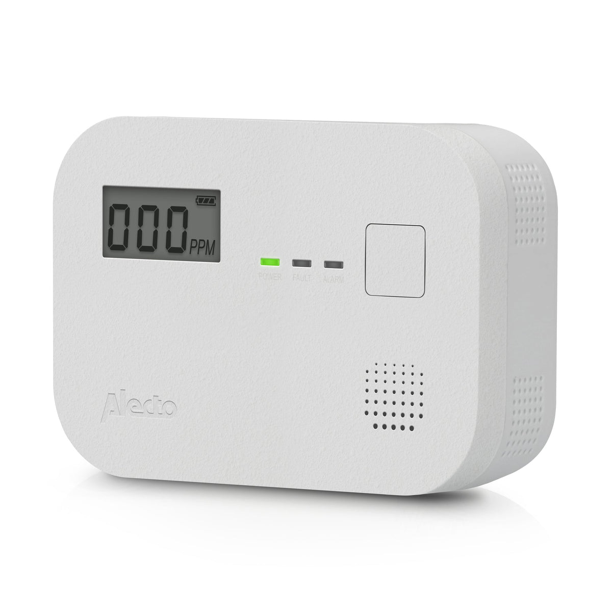 Alecto Carbon Monoxide Detector with 10-Year Sensor Lifespan and Display