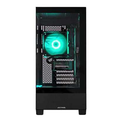 Actina 5901443443520 Υπολογιστής με Επεξεργαστή Intel Core Ultra 5 250, 16 GB DDR5-SDRAM, 1 TB SSD, Κάρτα Γραφικών AMD Radeon RX 9060 XT, Midi Tower Μαύρο