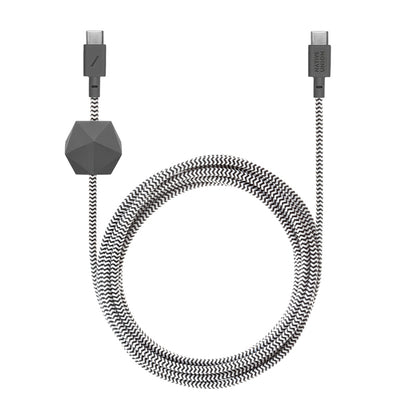 Native Union Anchor USB-C to USB-C Cable 3m Zebra