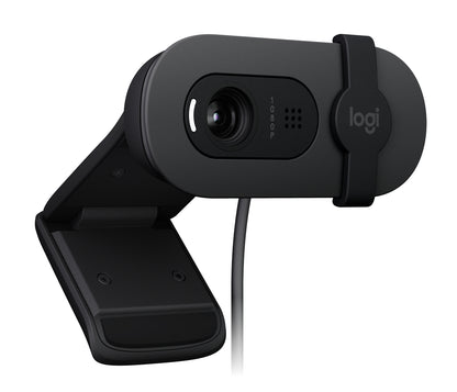 Logitech BRIO 105 (Γκρι, 1080p) - Επαγγελματική Κάμερα Web