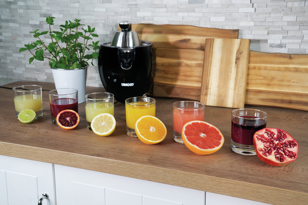 Unold 78135 Citrus Juicer Power Juicy Black