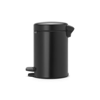 Brabantia Pedal Bin Newicon 3,0 L black matt