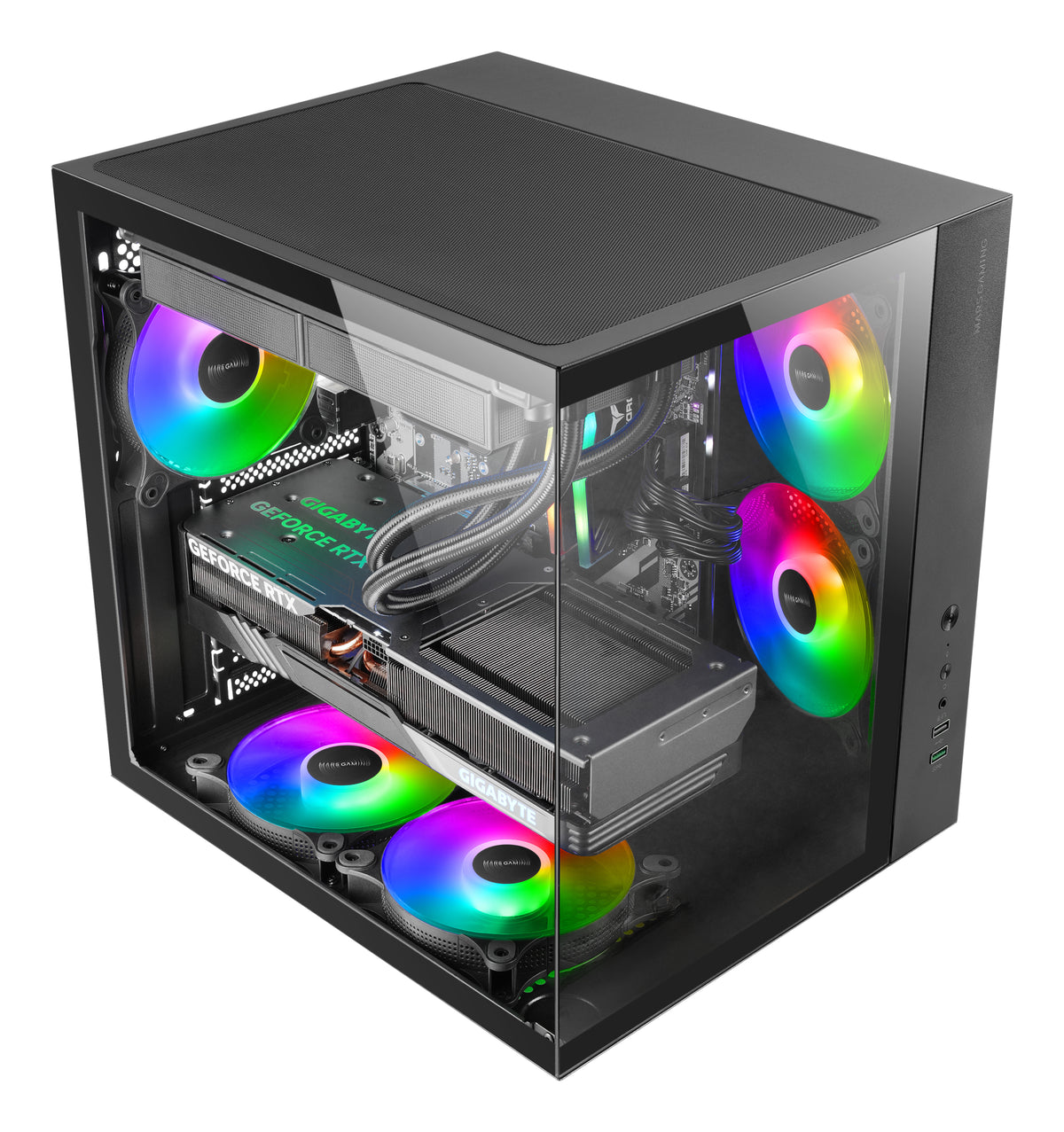 Mars Gaming MCV-ONE Midi Tower Black