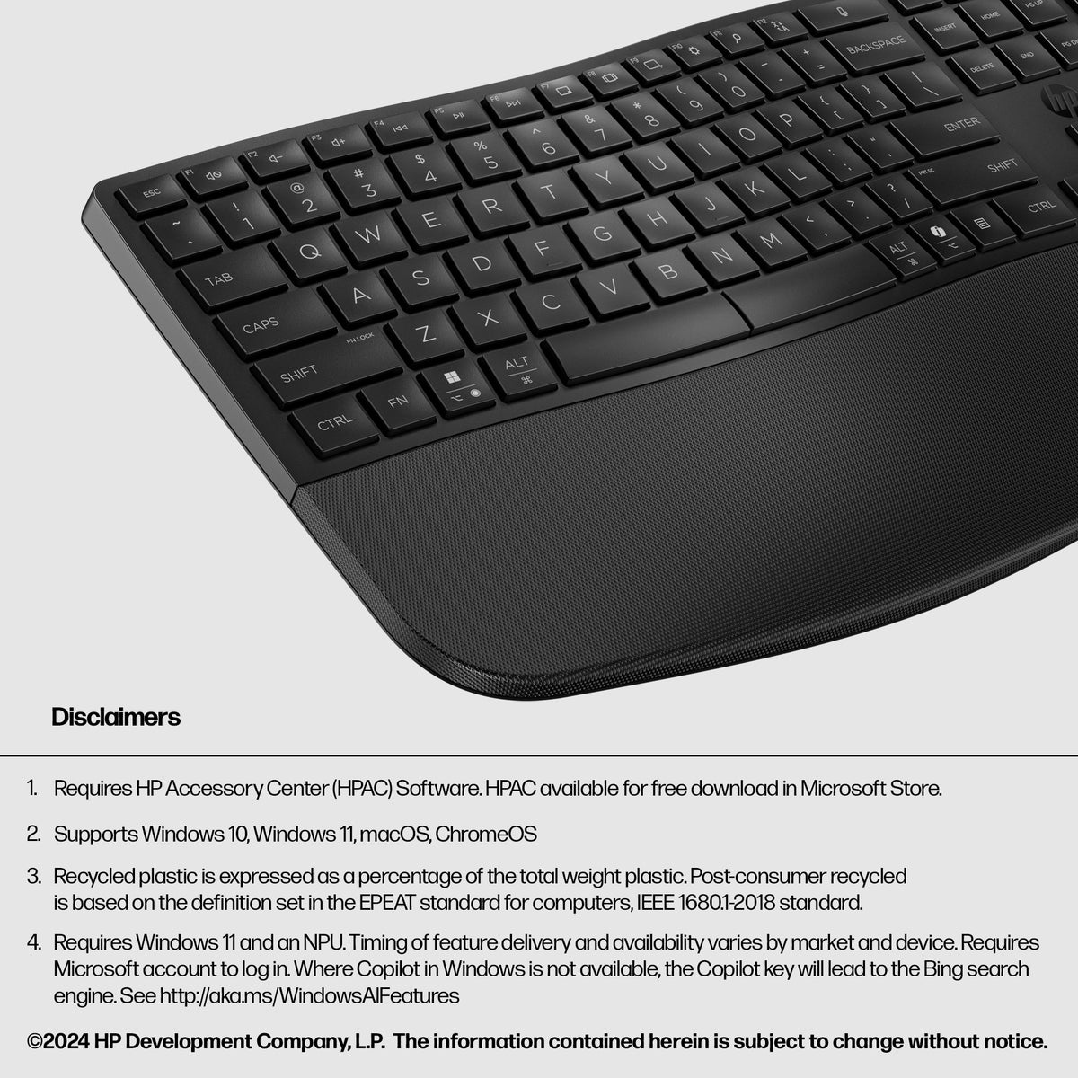HP 680 Comfort Dual-Mode Keyboard