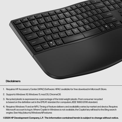 HP 680 Comfort Dual-Mode Keyboard