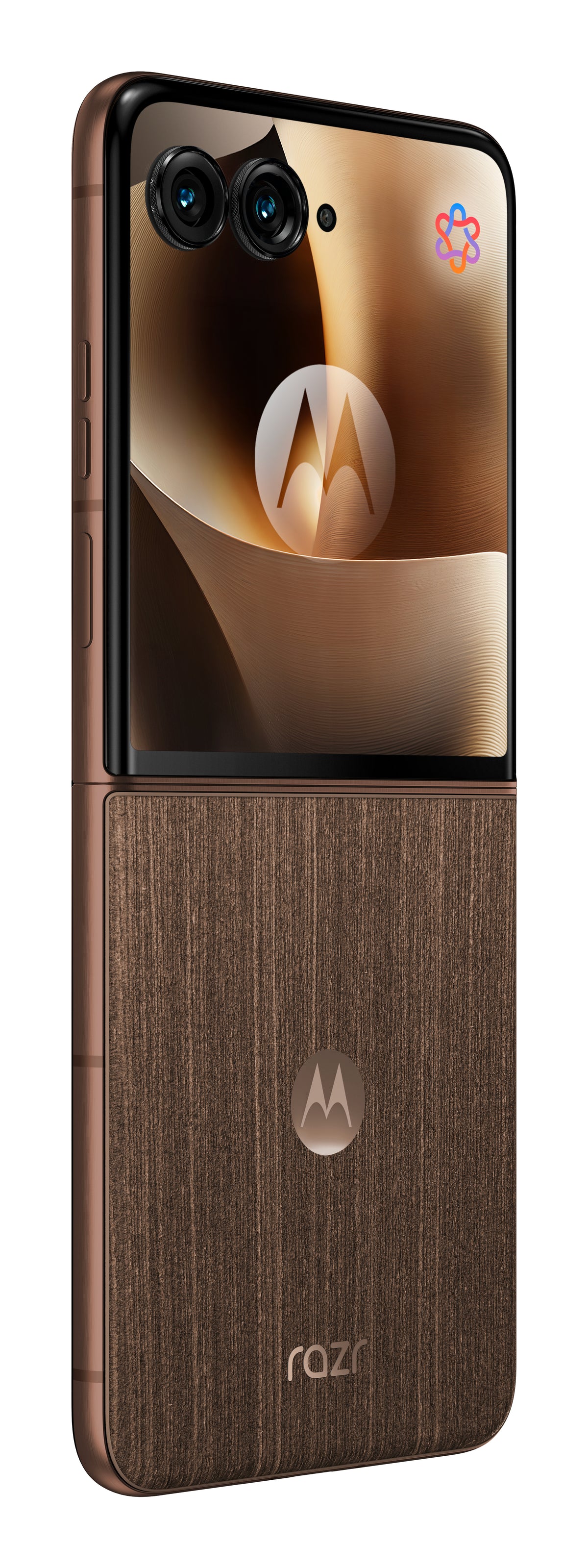 Motorola razr 70 Ultra 6.96" (17.7 cm) Dual SIM Android 16.0 5G USB Type-C 16 GB RAM 512 GB Storage 5000 mAh Wood Finish