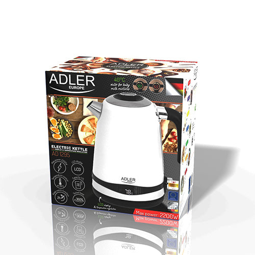 Adler AD 1295w Electric kettle 1.7 l White