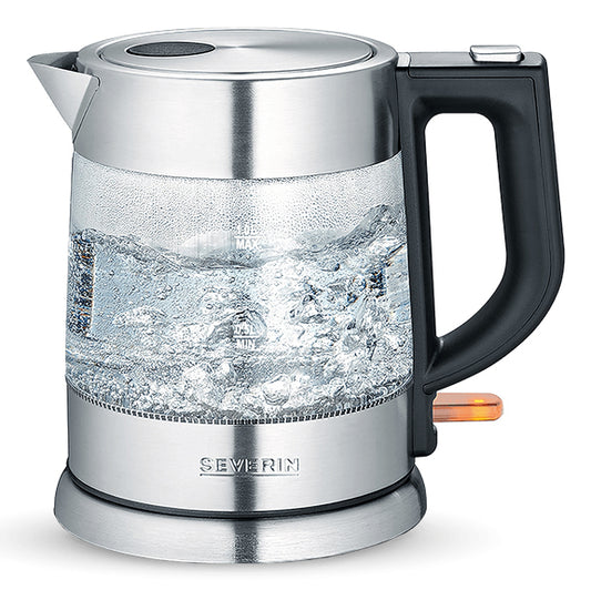 Severin Kettle 1l glass stainless steel WK 3468 (WK 3468)