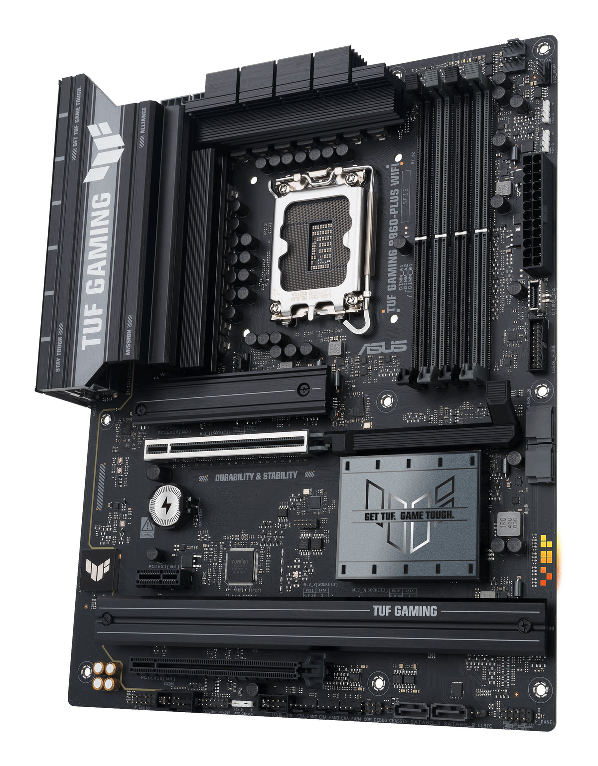 ASUS TUF GAMING B860-PLUS WIFI Intel B860 LGA 1851 (Socket V1) ATX Motherboard